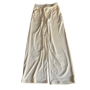 Women's Pull On Cream Colored Pant Size Medium #260636